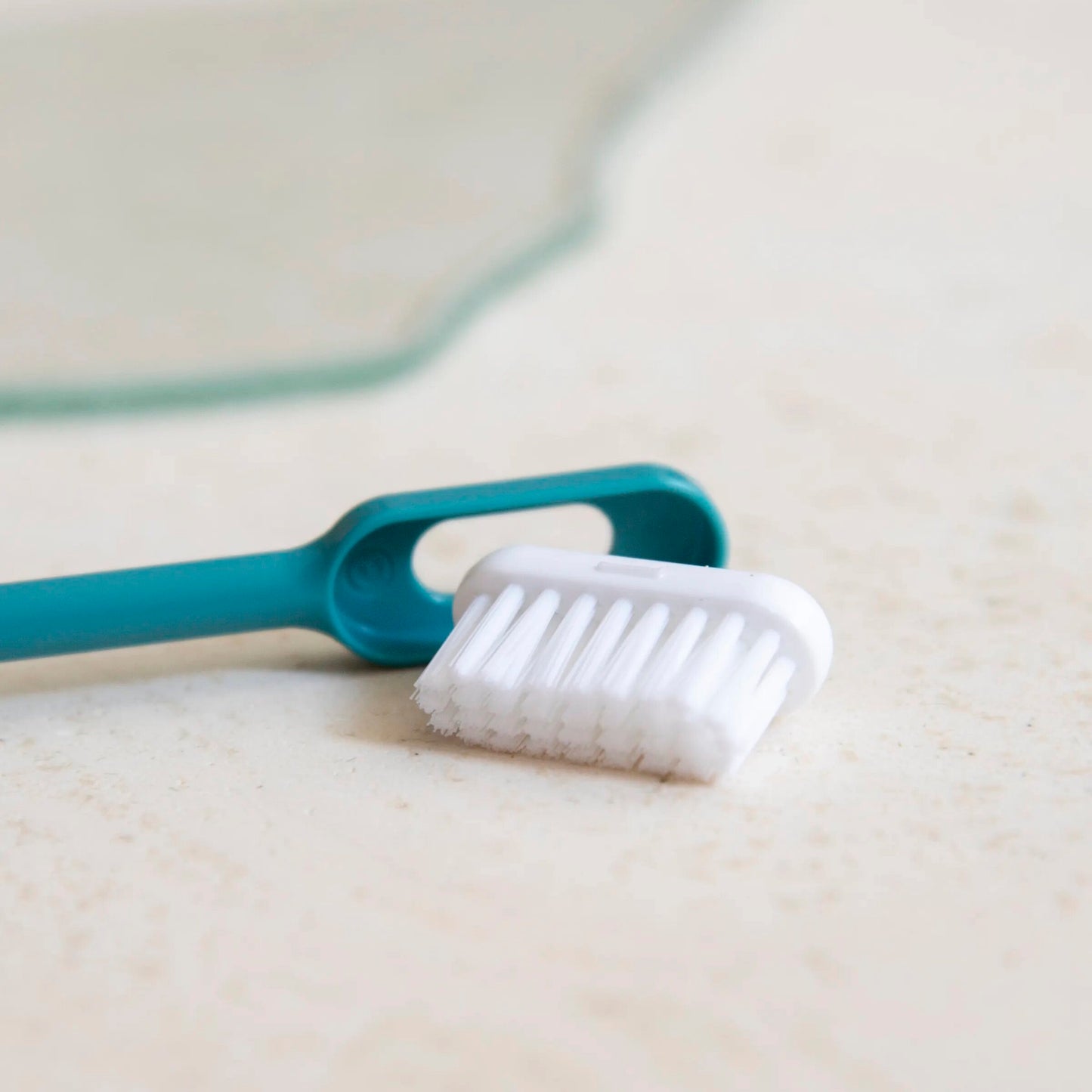 Brosse à dents écologique à tête rechargeables Adulte souple ou médium en bioplastique français