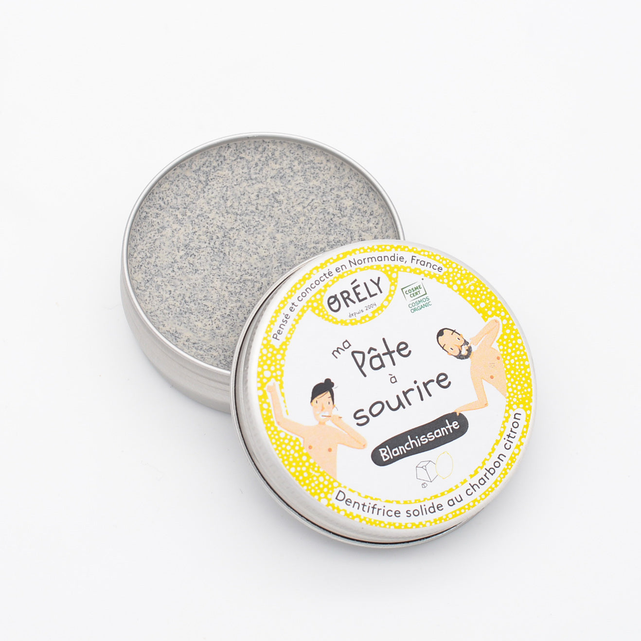 Formulé avec des ingrédients naturels, découvrez le dentifrice solide bio : Alternative ZD au tube de dentifrice plastique