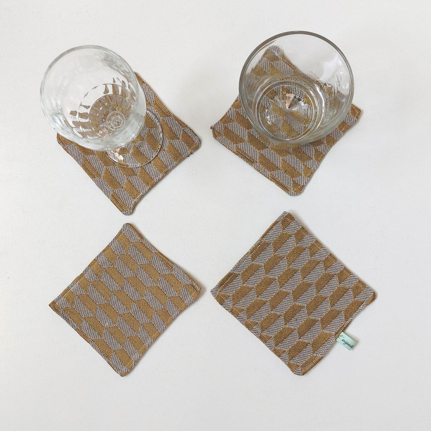 Dessous de verre ou Sous-tasse - lot de 8