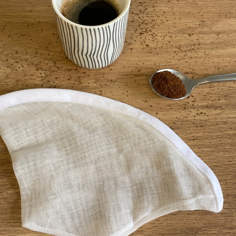Alternative au filtre en papier jetable, le filtre à café lavable et réutilisable préserve le goût et les arômes du café