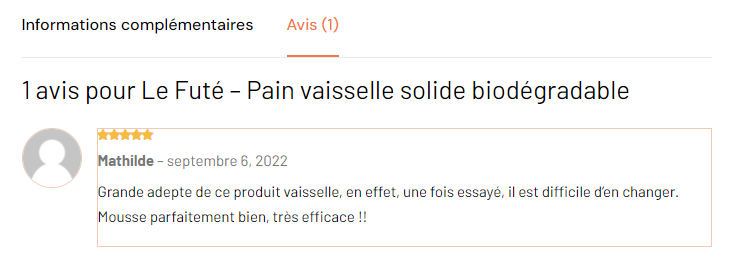 Pain savon vaisselle solide naturel biodégradable. Fabrication artisanale et éco-responsable en Normandie.