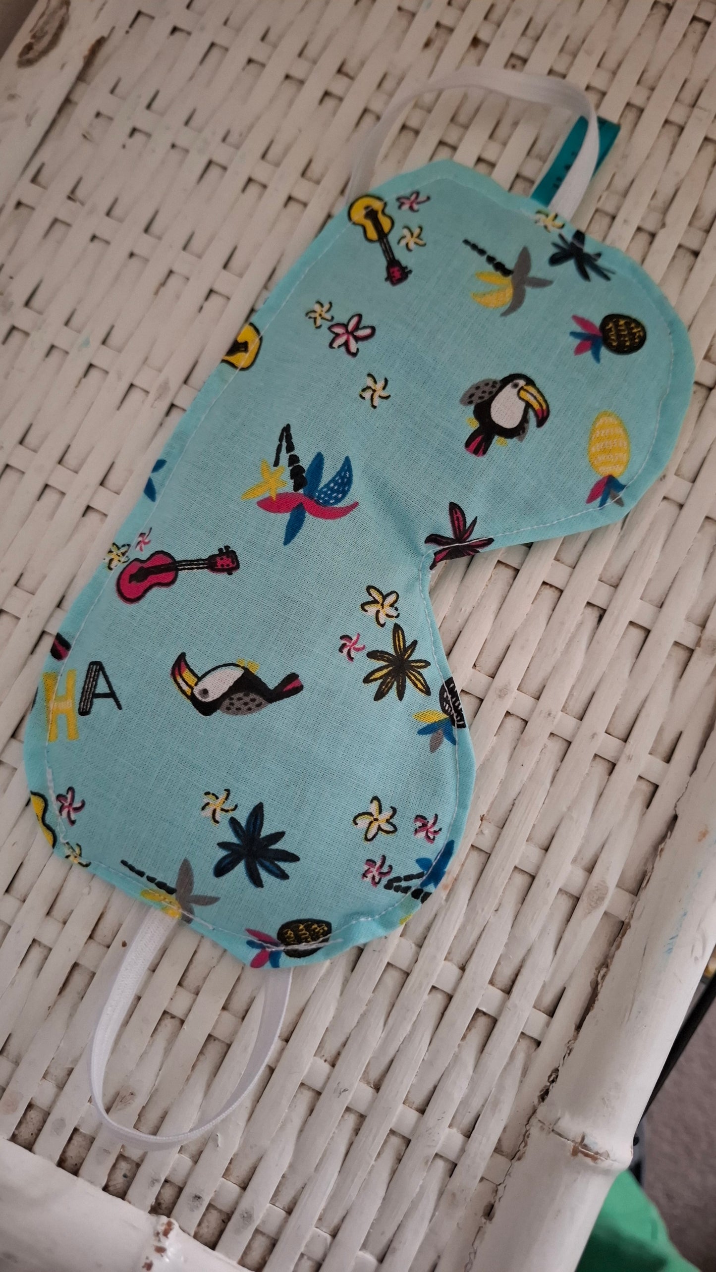 Masque relaxant pour les yeux aux graines de lin bio