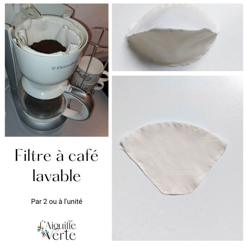 Filtre à Café Réutilisable : Tuto pour réaliser ses Filtres à Café Zéro  Déchet