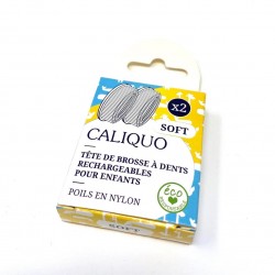 Recharge brosse à dents écologique à tête rechargeable Souple et adaptée aux petits 100% recyclable made in France