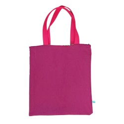 Tote Bag sac 100% coton à longues anses, lavables et réutilisables. Sac en jute. Cabas en Tissu à Poignées Solides