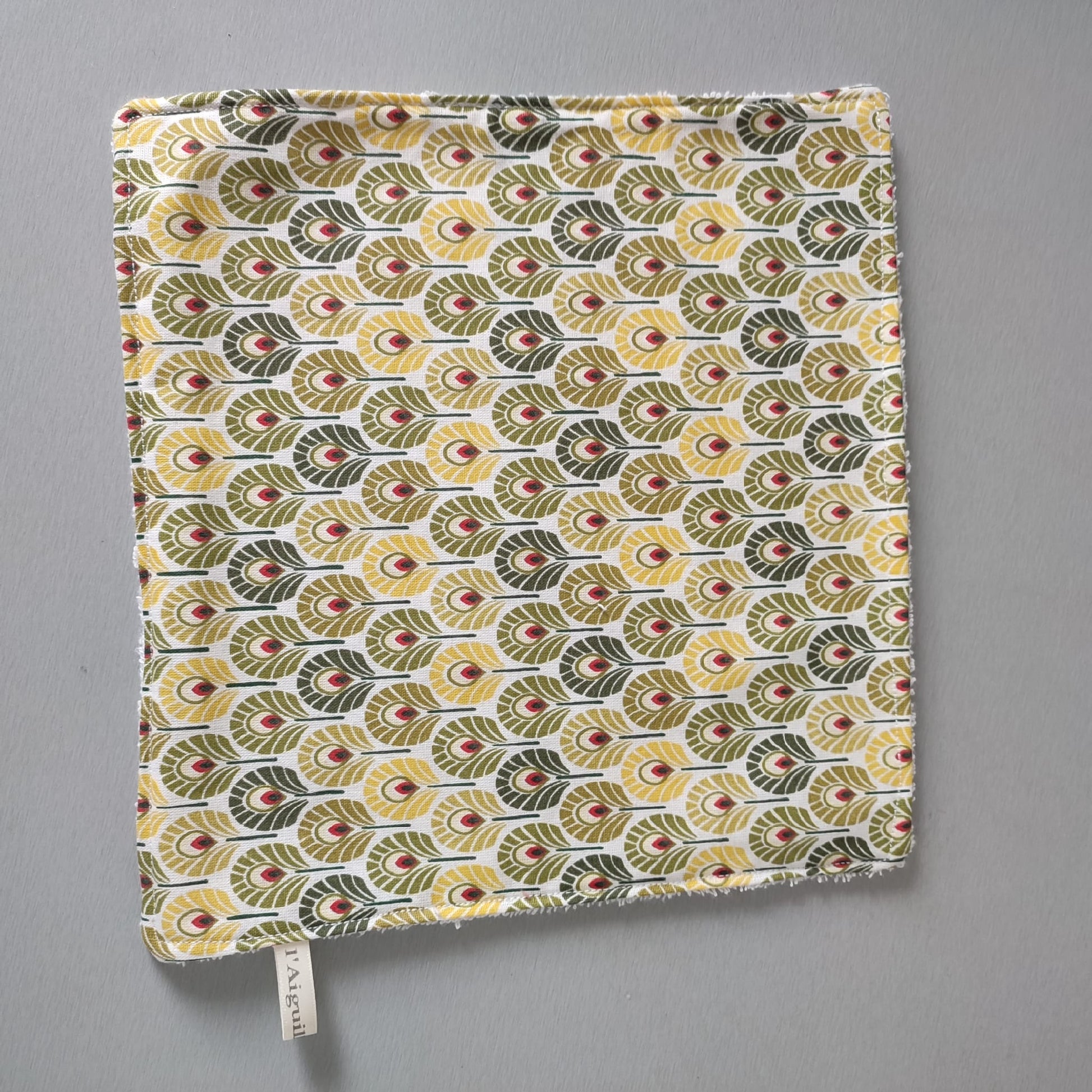 Feuille essuie-tout lavable sans pressions carré réutilisable des années pour une cuisine zéro déchet pas de perte de temps à reconstituer le rouleau d'essuie-tout