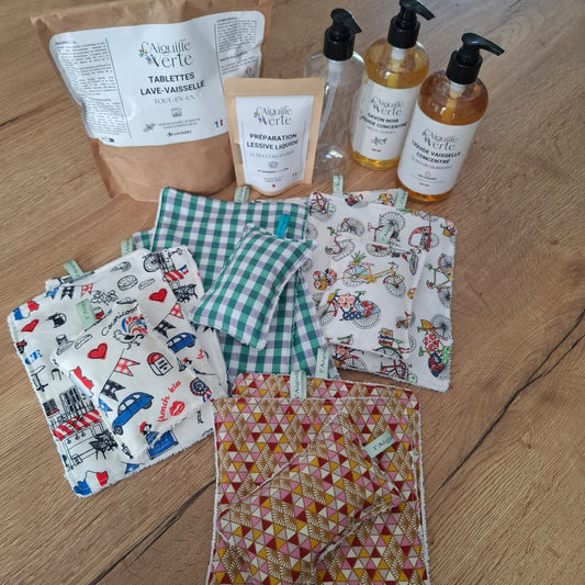 Découvrez les produits d'entretient et ménagers rechargeables pour un intérieur pimpant et sain. Efficaces, simples, pratiques, économiques et 100 % produits en France