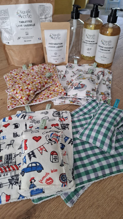 Découvrez les produits d'entretient et ménagers rechargeables pour un intérieur pimpant et sain. Efficaces, simples, pratiques, économiques et 100 % produits en France