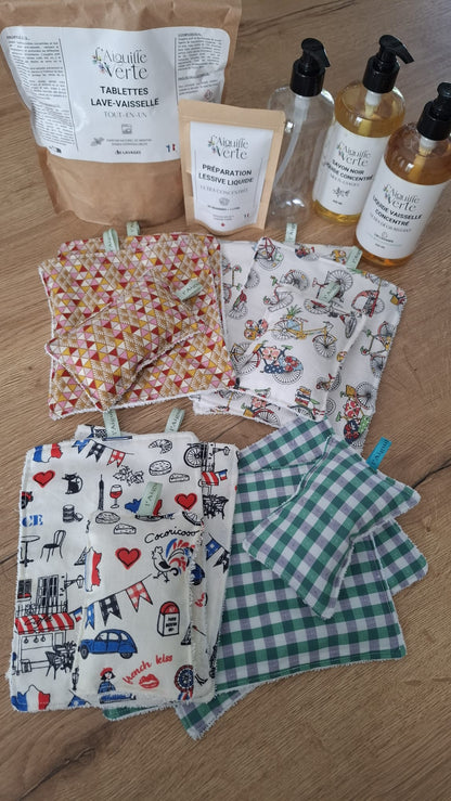 Découvrez les produits d'entretient et ménagers rechargeables pour un intérieur pimpant et sain. Efficaces, simples, pratiques, économiques et 100 % produits en France