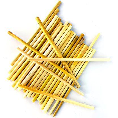 Pailles réutilisables, écologiques, lavables made in France. Les pailles lavables sont fabriquées avec des tiges de seigle bio