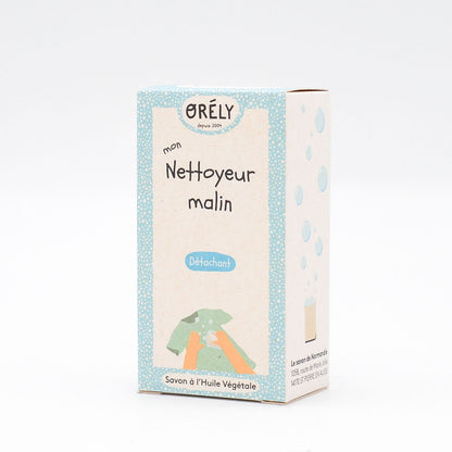 Savon détachant naturel et efficace formule végétale et bio peut être utilisé sur tous les textiles comme la soie ou la laine.